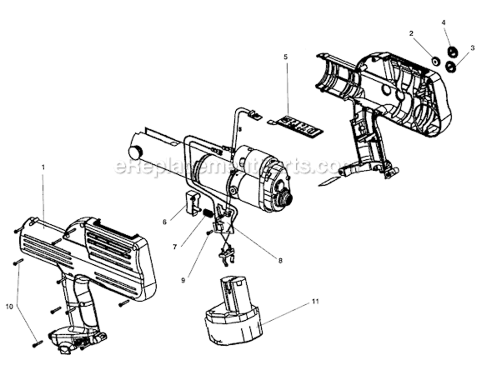 Page B Diagram and Parts List for 100-B  Ridgid Brake & Press