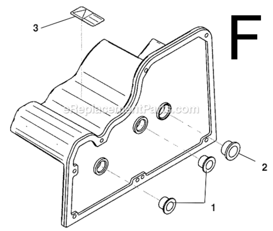 Page F Diagram and Parts List for 122  Ridgid Pipe Tools