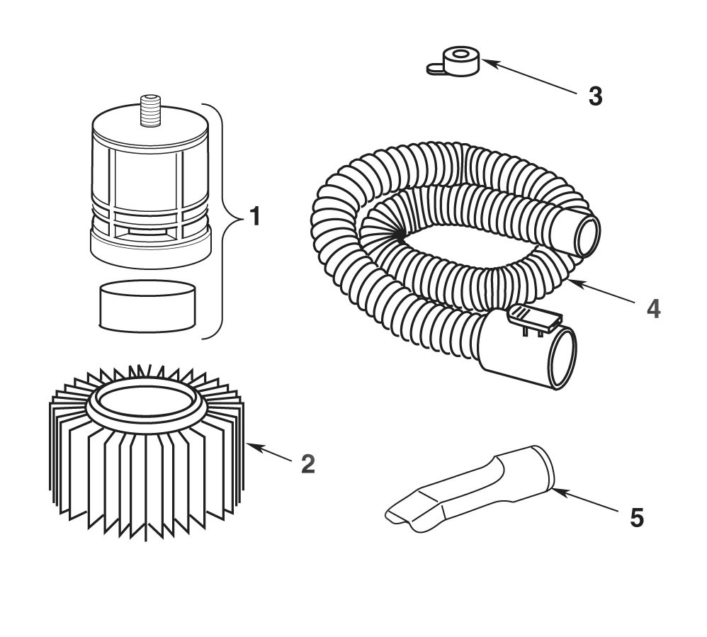 Wd03180 Vac Assembly Diagram and Parts List for AM2265  Ridgid Industrial Fan / Circulator