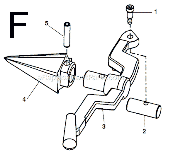 Page F Diagram and Parts List for 300-COMPACT  Ridgid Pipe Tools