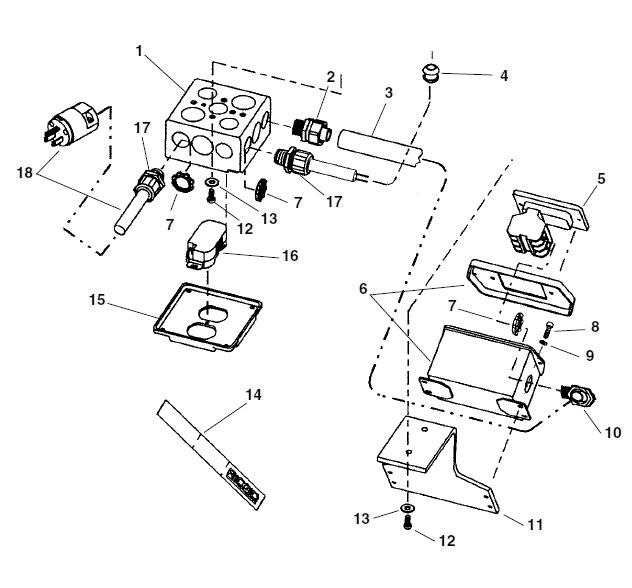 Electrical, 100v Diagram and Parts List for 64982  Ridgid Pipe Tools