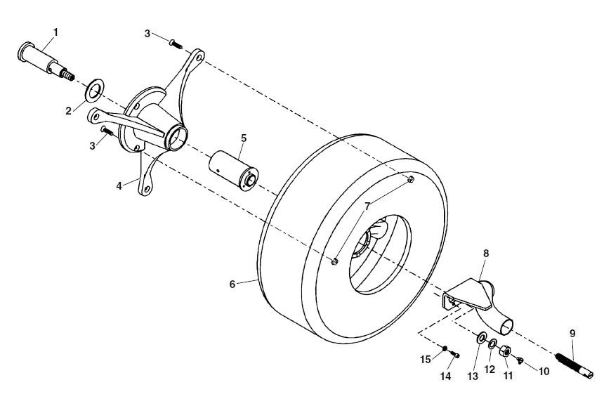 Drum Assembly Diagram and Parts List for K-750 WITH C-24 47047 Ridgid Drain Cleaner