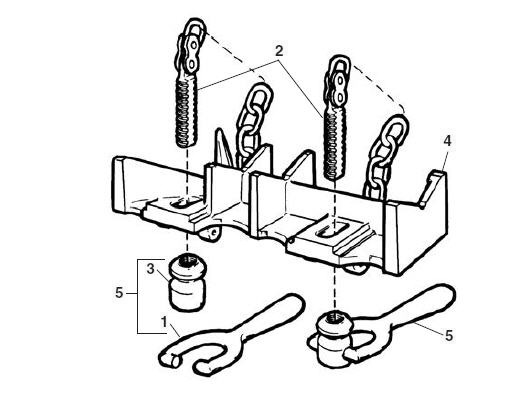 Elbow Pipe Vise Diagram and Parts List for 463 40230 Ridgid Pipe Tools