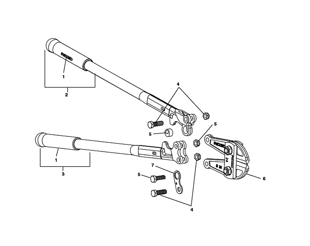 Fig-0 Diagram and Parts List for S36  Ridgid Miscellaneous