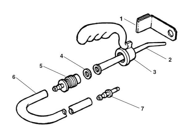 309 Oil Spout Diagram and Parts List for 300 COMPLETE 15682 Ridgid Pipe Tools