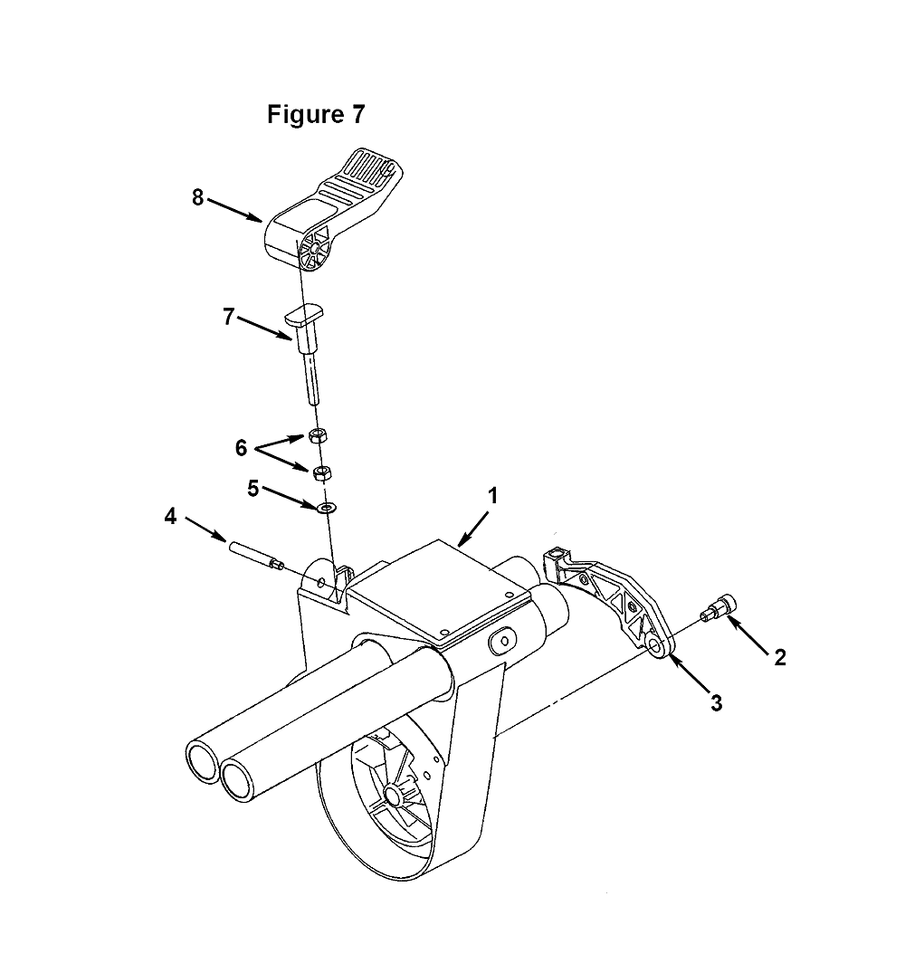 Fig-4 Diagram and Parts List for MS1290  Ridgid Saw