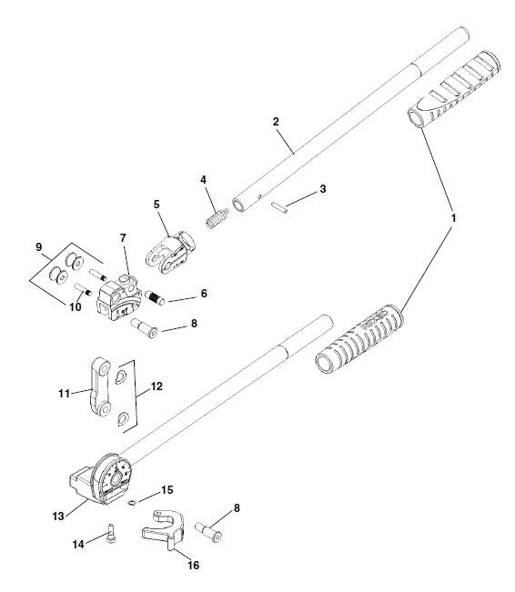 604 Tubing Bender Diagram and Parts List for 604 38033 Ridgid Pipe Tools