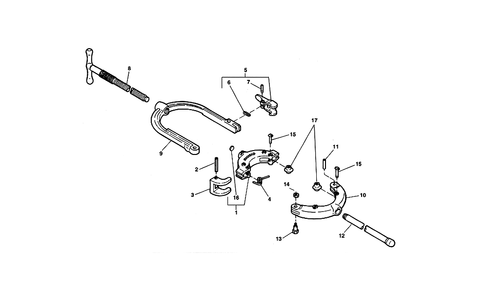 Fig-0 Diagram and Parts List for 472S  Ridgid Pipe Tools