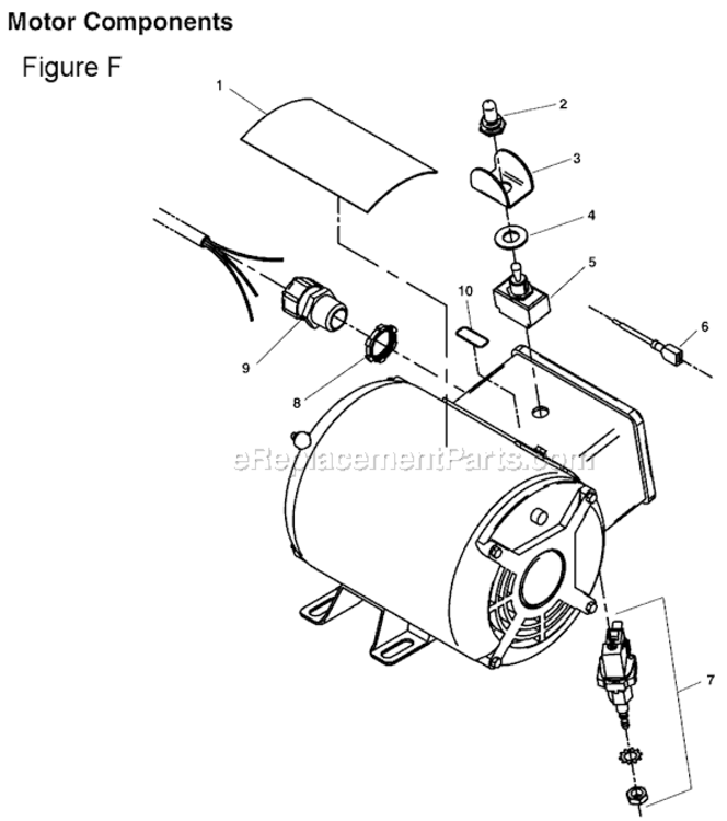 Page F Diagram and Parts List for K-400  Ridgid Drain Cleaner