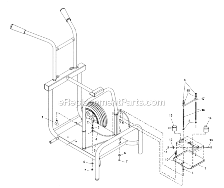 Page F Diagram and Parts List for KJ-3000  Ridgid Pressure Washer