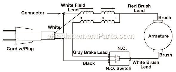 Page F Diagram and Parts List for MS1250LZA  Ridgid Miter Saw