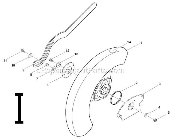 Page I Diagram and Parts List for MS1290LZ1  Ridgid Miter Saw