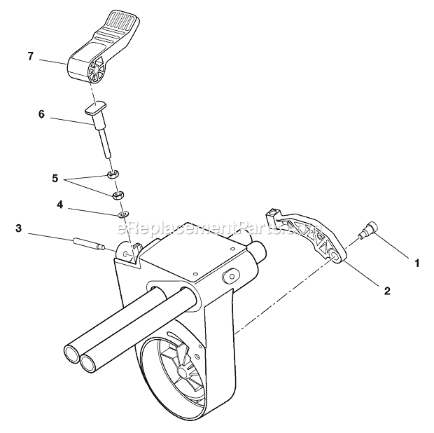 Page G Diagram and Parts List for MS1290LZ  Ridgid Miter Saw