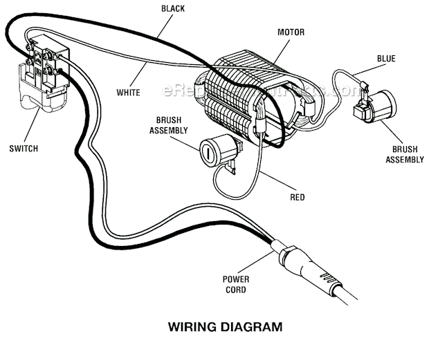 Page B Diagram and Parts List for R1005  Ridgid Angle Grinder