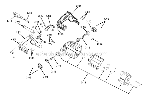 Page C Diagram and Parts List for R3210-1  Ridgid Circular Saw