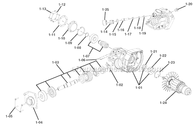 Page B Diagram and Parts List for R32102  Ridgid Circular Saw