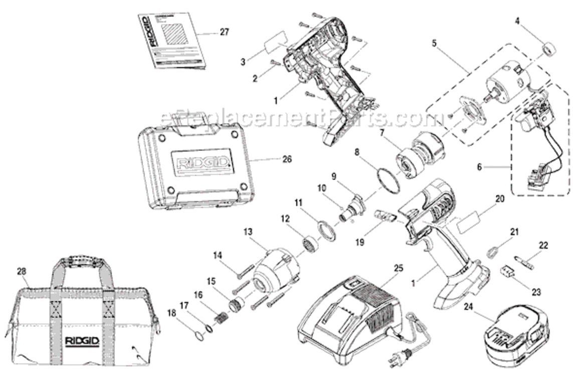 Seal Ring 570294001 - OEM Ridgid - eReplacementParts.com