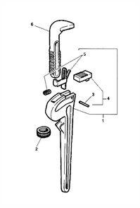 Part Location Diagram of 31620 Ridgid Spring Assembly