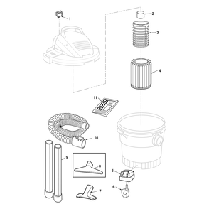 Part Location Diagram of 331605 Ridgid Caster