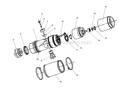 Part Location Diagram of 19488 Ridgid Bladder