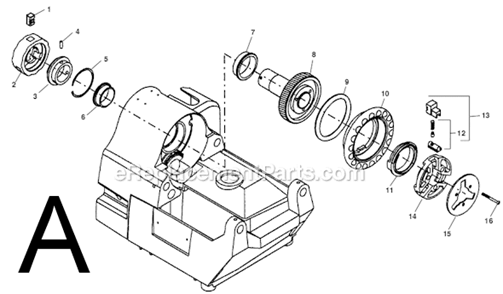 Part Location Diagram of 69262 Ridgid Chuck Cap