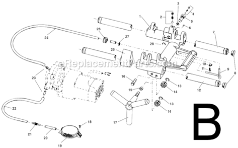 Part Location Diagram of 58452 Ridgid Bushing