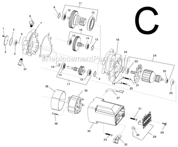 Part Location Diagram of 58497 Ridgid Gasket
