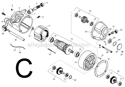 Part Location Diagram of 44565 Ridgid Bearing
