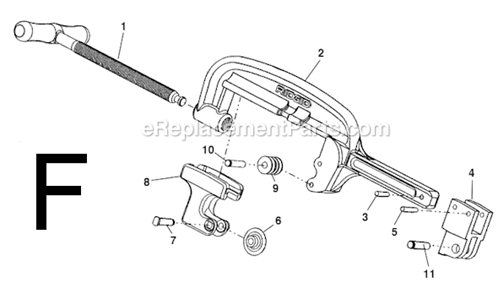 Part Location Diagram of 61877 Ridgid Bracket