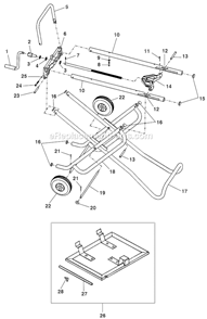 Part Location Diagram of 47030 Ridgid Cotter Pin