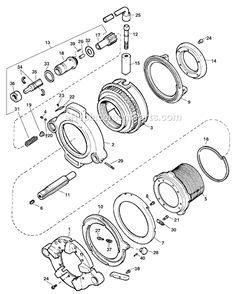 Part Location Diagram of 39095 Ridgid Workholder