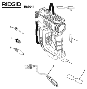 Part Location Diagram of 079042004035 Ryobi Tapered Adapter