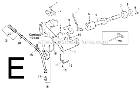 Part Location Diagram of 46210 Ridgid Shoulder Bolt