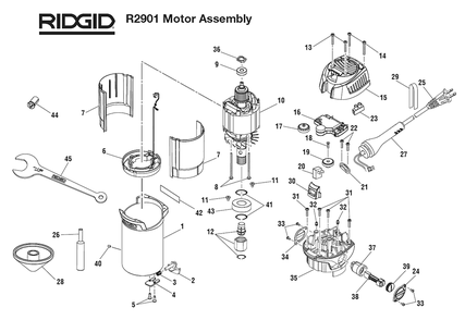 Part Location Diagram of 940299942 Ridgid Cord Tag