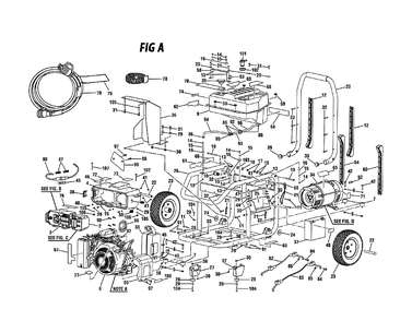 Fig-0 Diagram and Parts List for RD908000  Ridgid Generator