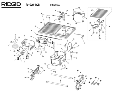Part Location Diagram of 089041033063 Ryobi PUSH NUT (RETAINING CLIPS)
