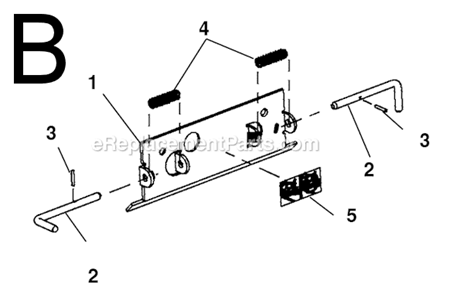 Part Location Diagram of 43816 Ridgid Latch Handle