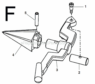 Page F Diagram and Parts List for 300-COMPACT  Ridgid Pipe Tools
