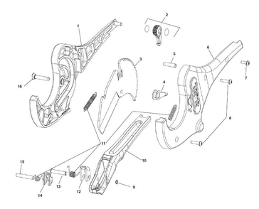 Tubing Cutter Diagram and Parts List for 30088  Ridgid Pipe Tools