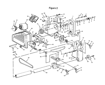 Fig-1 Diagram and Parts List for WL12000  Ridgid Lathe