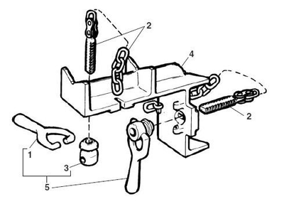 Angle Pipe Vise Diagram and Parts List for 462 40225 Ridgid Pipe Tools