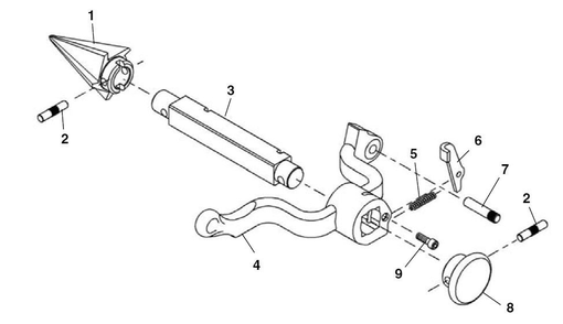 341 Reamer Diagram and Parts List for 300 COMPLETE 15682 Ridgid Pipe Tools