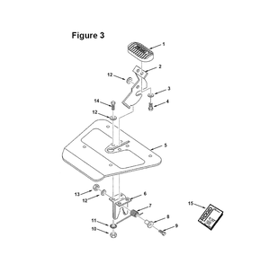 Fig-2 Diagram and Parts List for AC99200  Ridgid Tool Stand & Cart