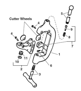 44s.Jpg Diagram and Parts List for 32880  Ridgid Pipe Tools