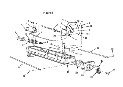 Fig-3 Diagram and Parts List for RS1000LS  Ridgid Saw