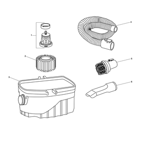 Fig-0 Diagram and Parts List for 4000RV  Ridgid Utility Vacuum
