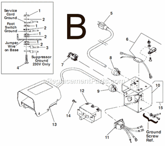 Part Location Diagram of 85925 Ridgid Jumper Wire
