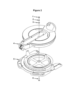 Fig-5 Diagram and Parts List for MS1290  Ridgid Saw