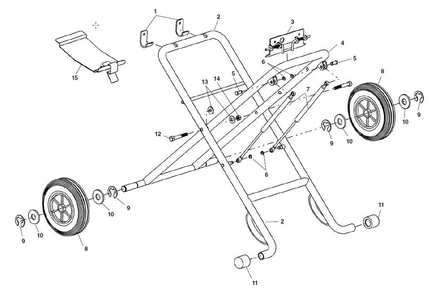 250 Stand Diagram and Parts List for 300 COMPACT KIT 67182 Ridgid Pipe Tools