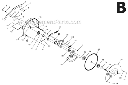 Part Location Diagram of 75697 Ridgid Spring (230V Only)